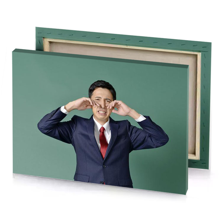 a man in suit cadet blue canvas