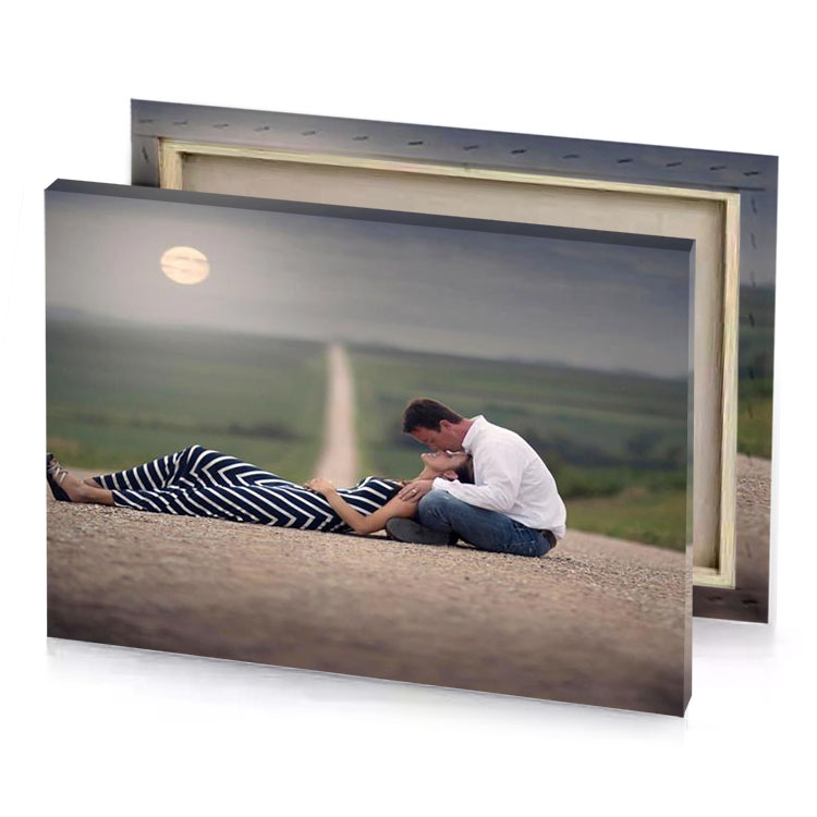 a man sitting on the ground rosy brown canvas