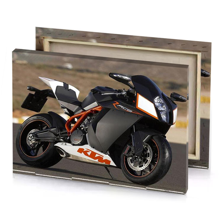 a motorcycle is parked on the side of road smoky black canvas