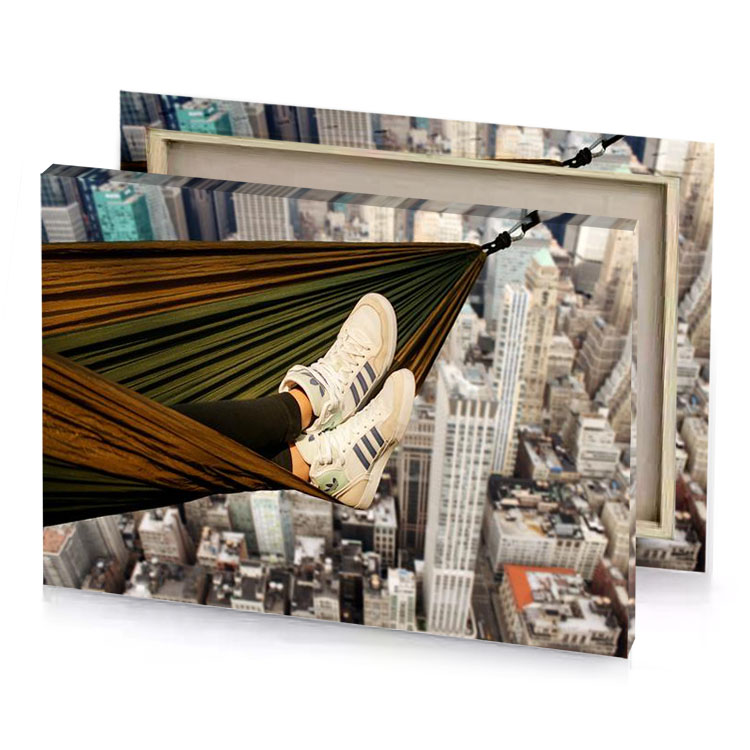 a person is sitting in ham on bistre canvas