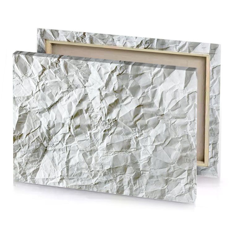 a piece of paper with lot crumpled manatee canvas