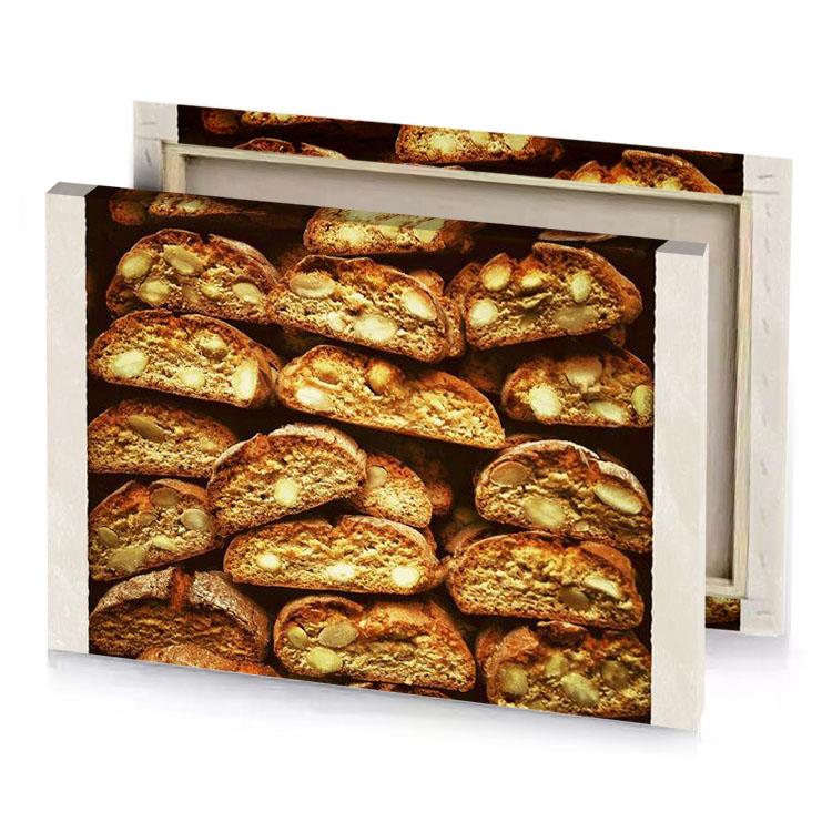 a pile of baked bread sitting on top table peru canvas