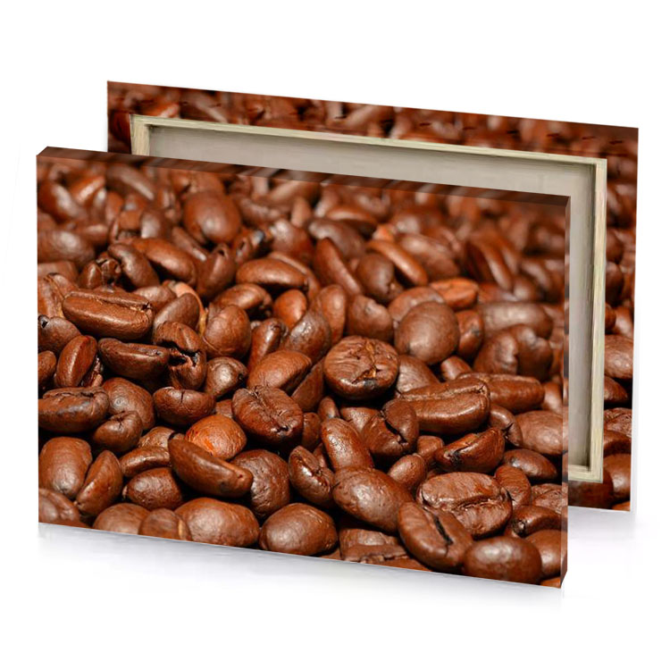 a pile of coffee beans zinnwaldite brown canvas