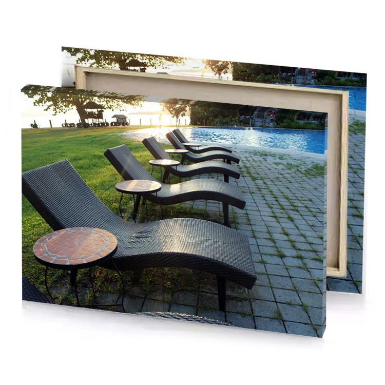 a row of chairs fern green canvas