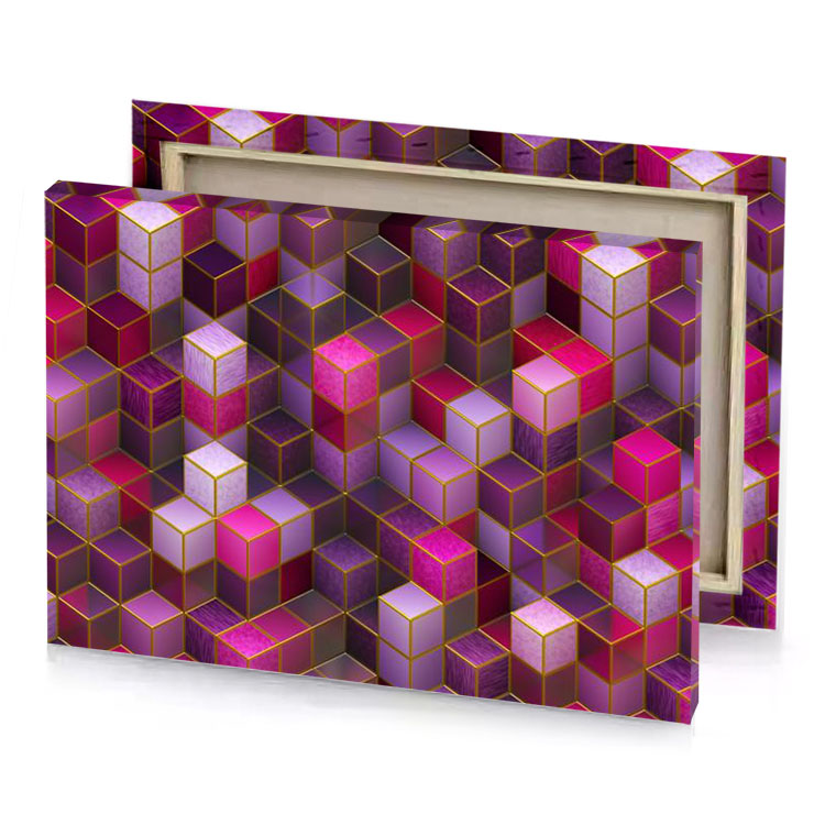 a seam pattern with geometric design taupe canvas