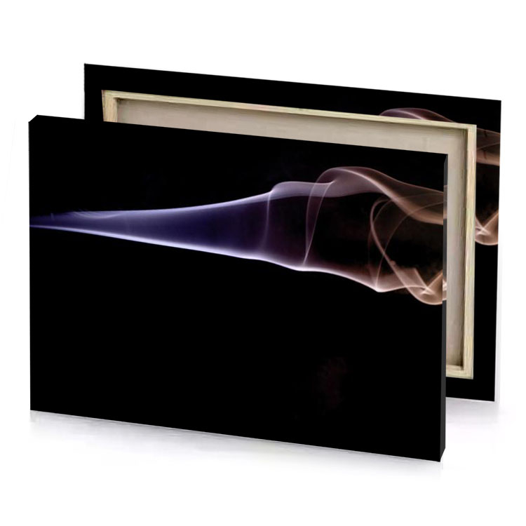 a smoke cloud on black background smoky canvas