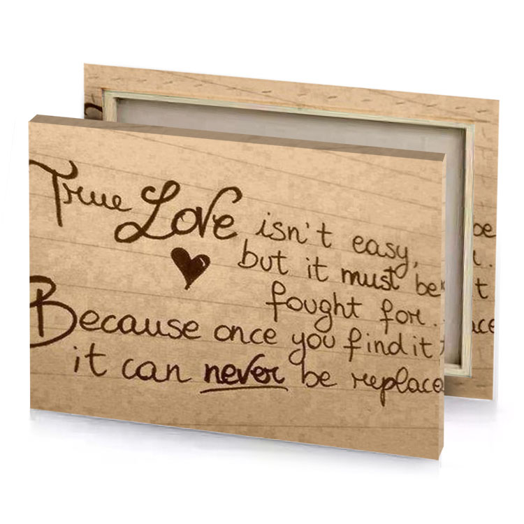 a wall with writing on it burlywood canvas