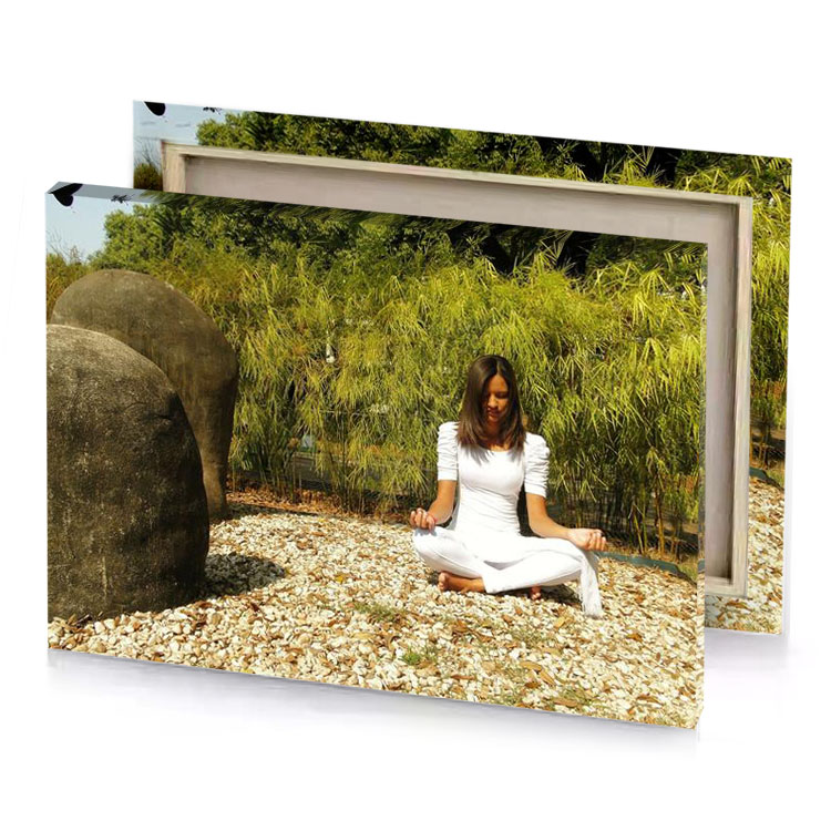 a woman sitting on rock in park olive drab canvas
