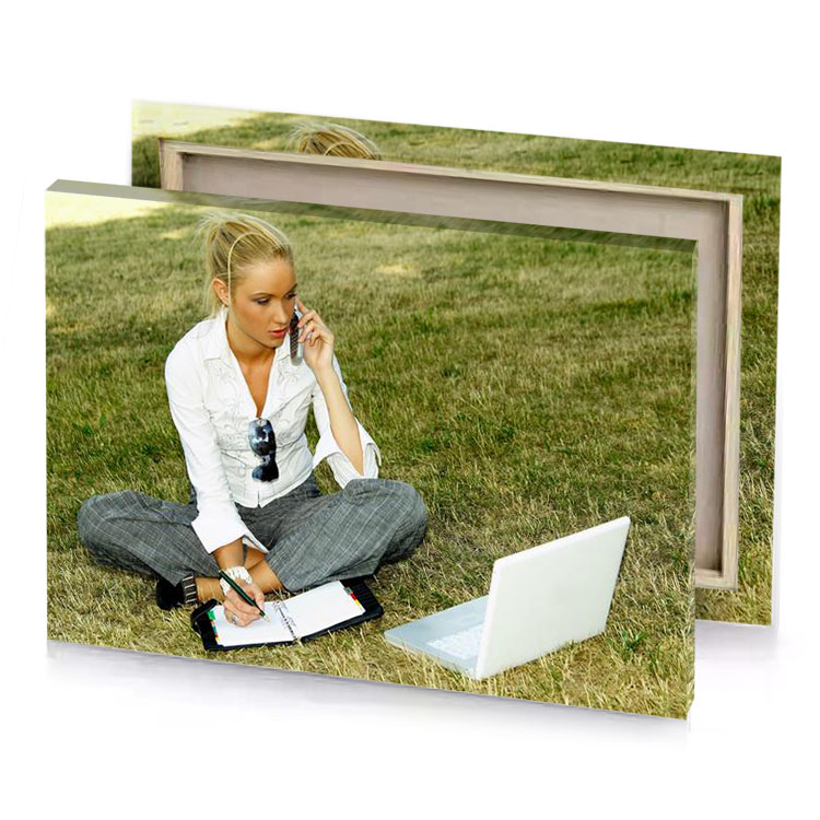 a woman sitting on the grass olive drab canvas