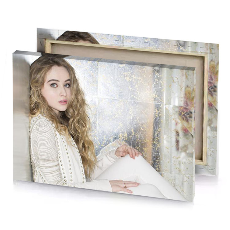 a woman sitting on toilet in bathroom platinum canvas