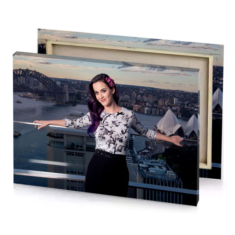 a woman standing on balcony overlooking city charcoal canvas