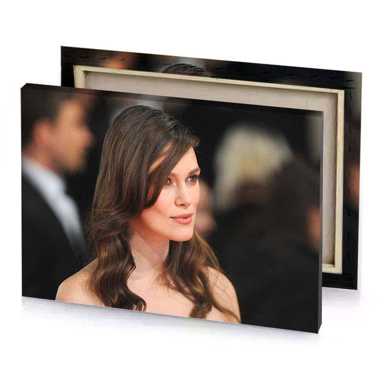 a woman with long hair and black dress zinnwaldite brown canvas