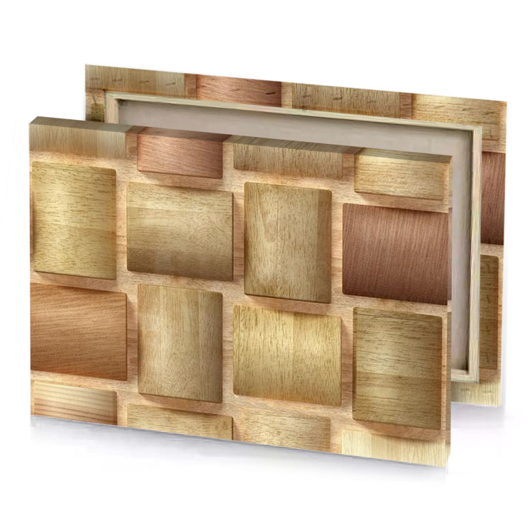 a wooden wall with many different colors dark khaki canvas