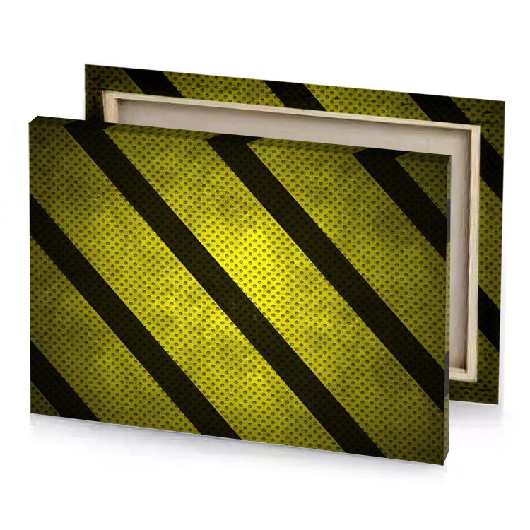 a yellow and black background with diagonal pattern dark golden rod canvas