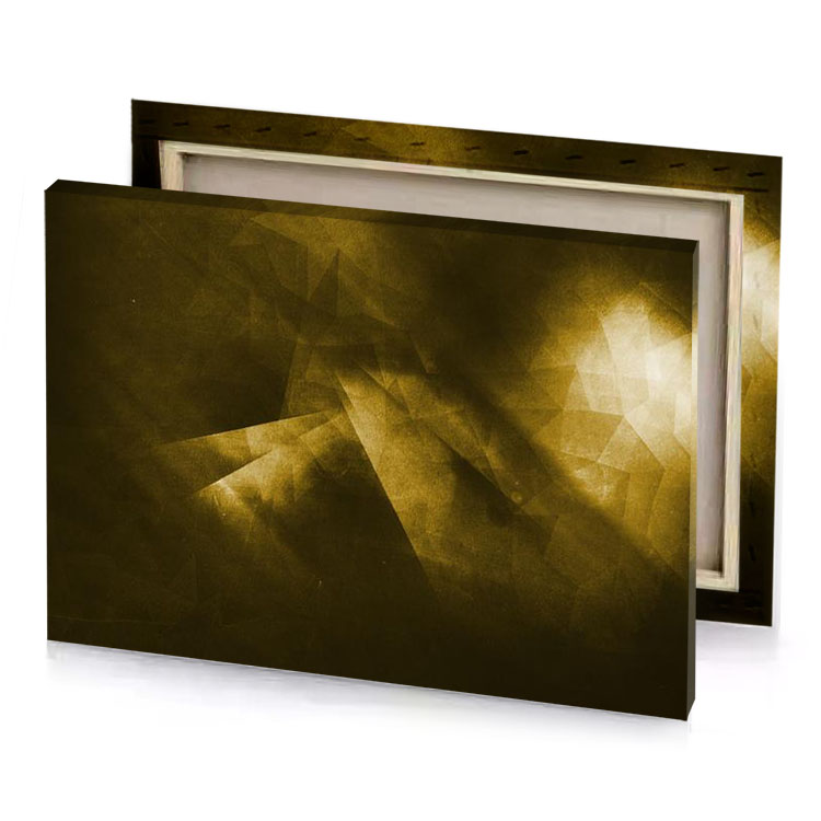 a yellow and black background with light shining through it sienna canvas