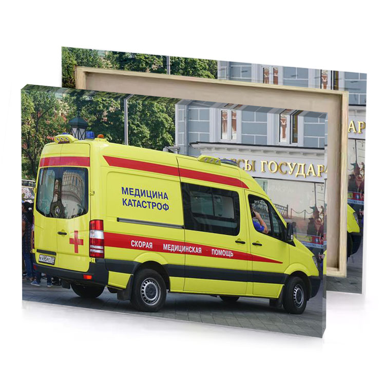 a yellow van dark khaki canvas