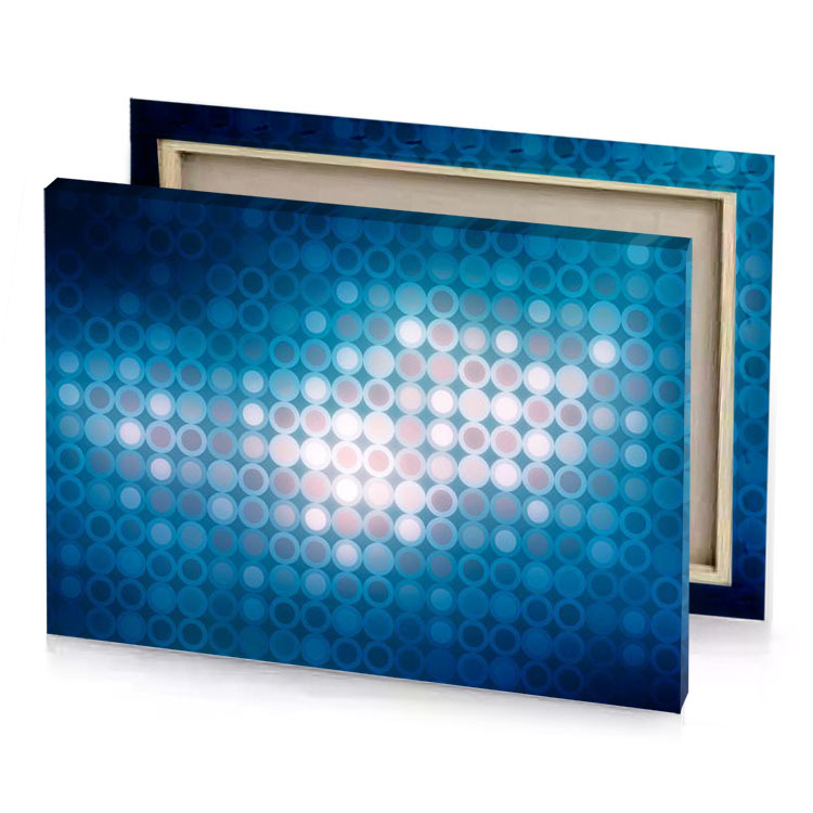 abstract blue background with circles vector light steel canvas