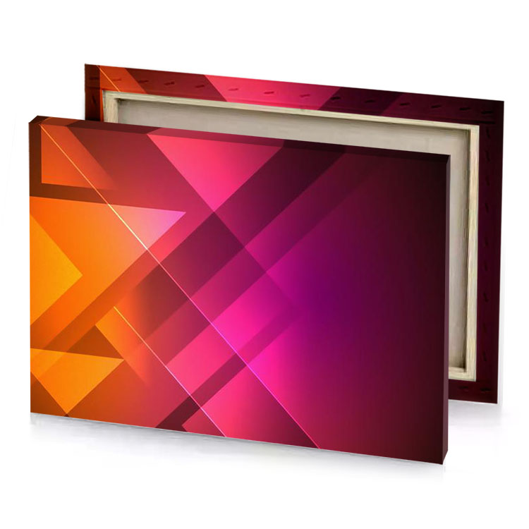 abstract geometric background with triangles razzmatazz canvas