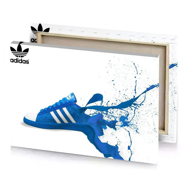 adidass blue and white sneakers sapphire canvas