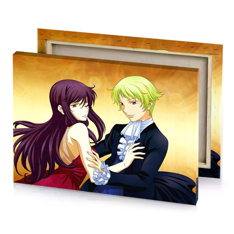 anime wallpapers light golden rod yellow canvas