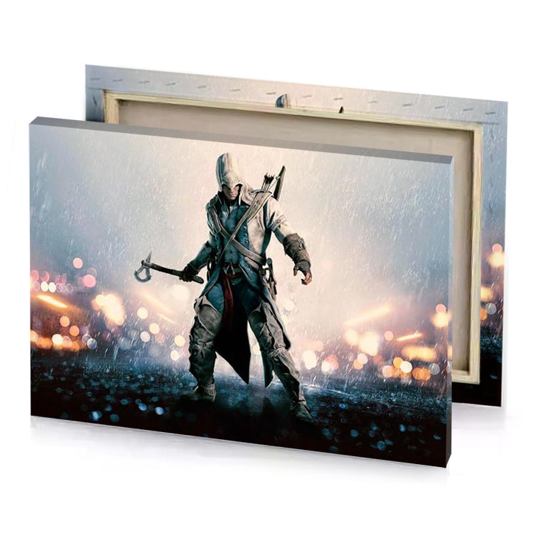assassin champagne canvas