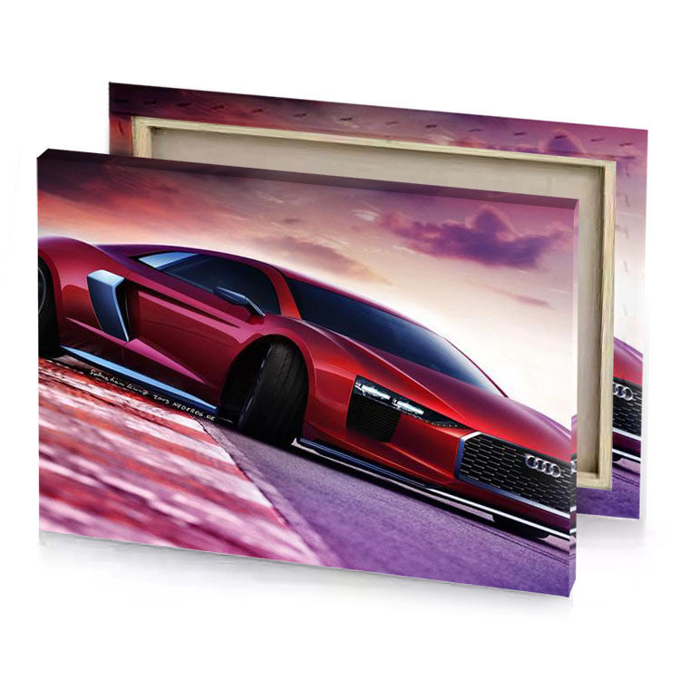 audi s new concept sports car burgundy canvas