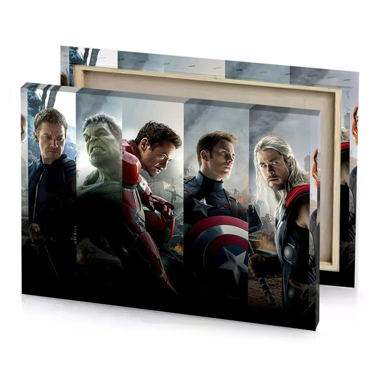 avengers smoky black canvas