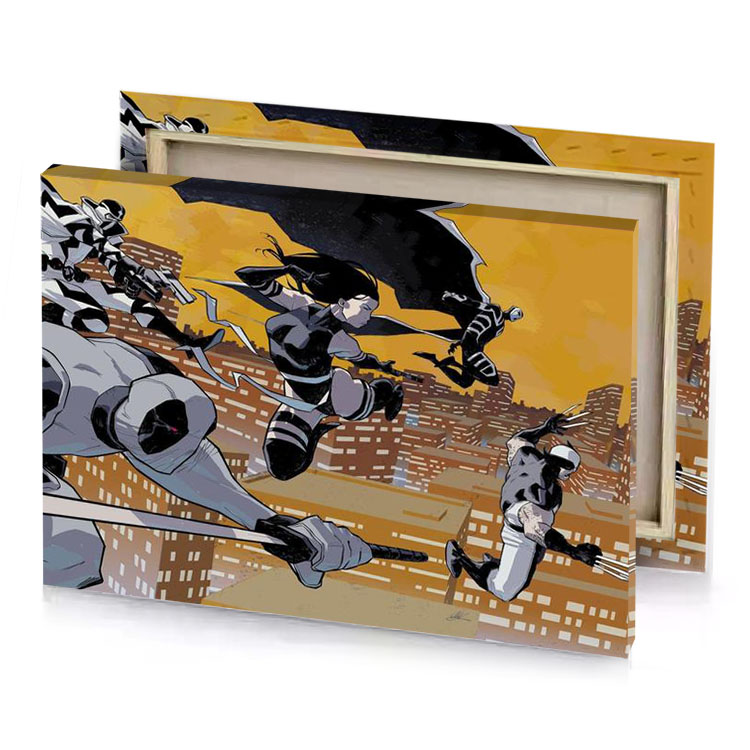 batman and catwoman in s new comic camouflage green canvas
