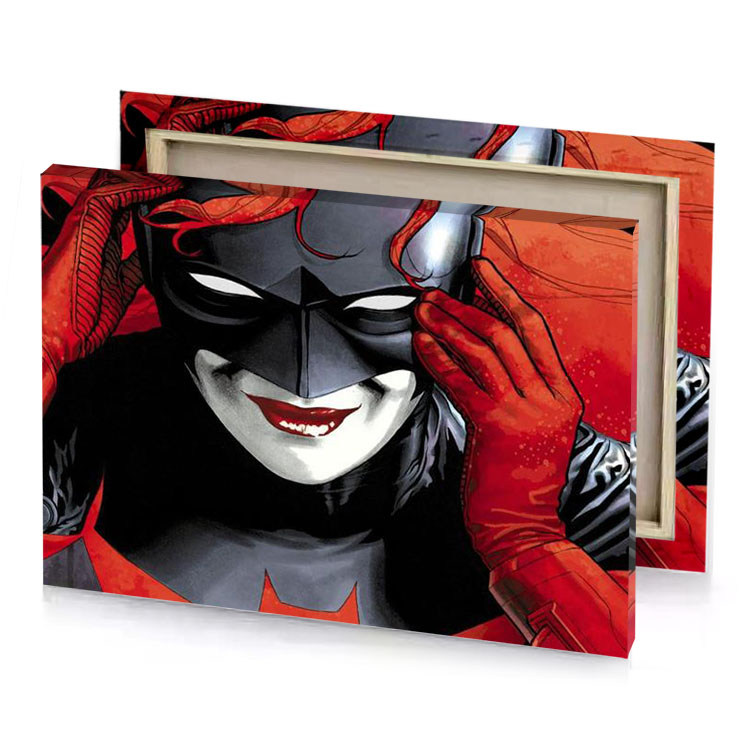 batman the dark knight returns smoky black canvas