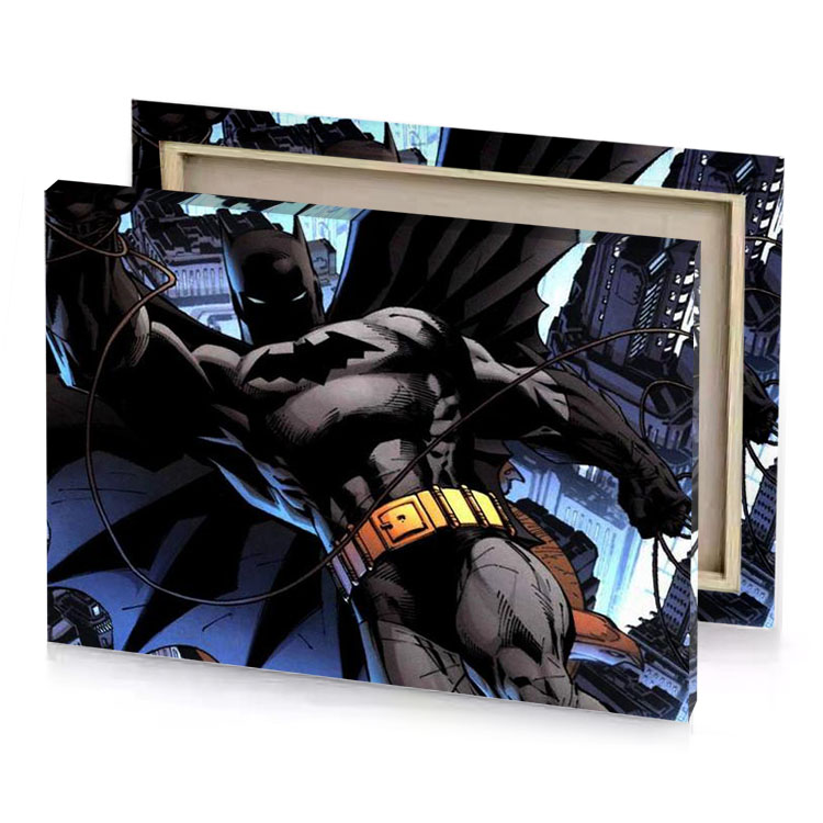 batman the dark knight smoky black canvas