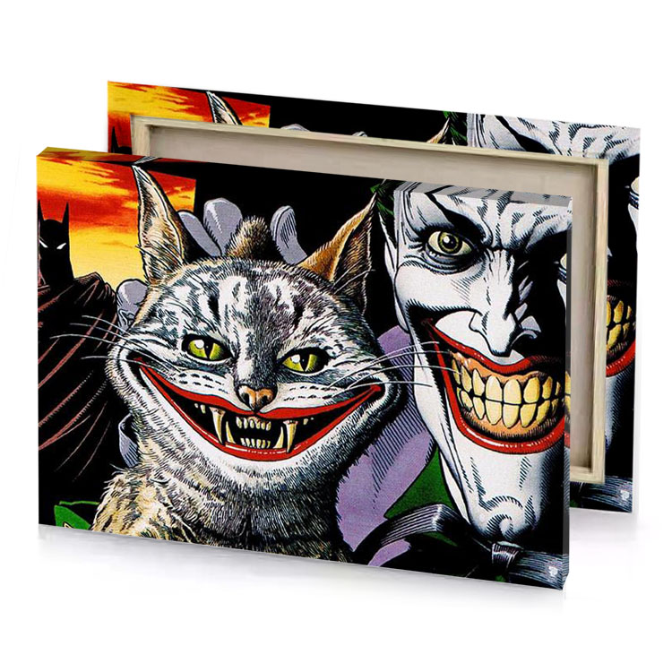 batman the killing of joker mountbatten pink canvas