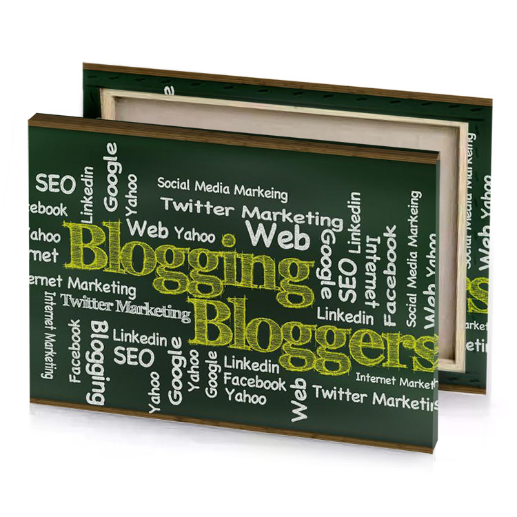 blogging bloggers olive drab canvas