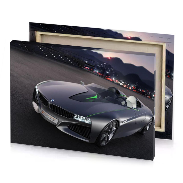 bmw concept car dim gray canvas