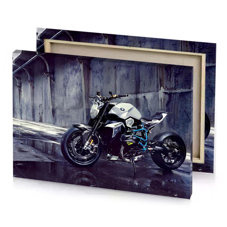 bmw r12r by smoky black canvas