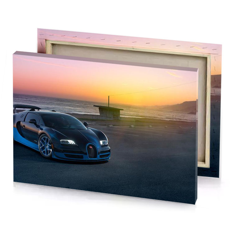 bugatti bugatt prussian blue canvas