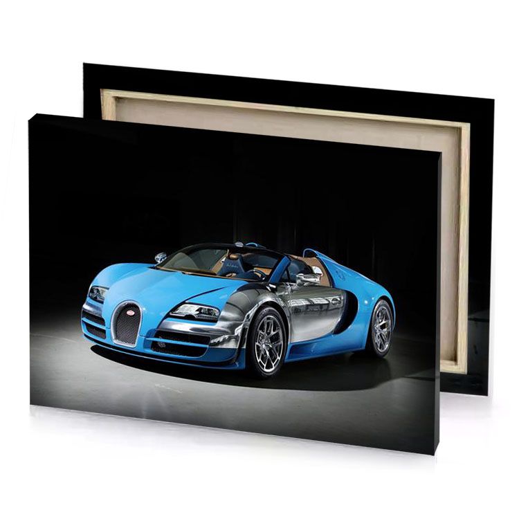 bugatti bugatt turquoise blue canvas