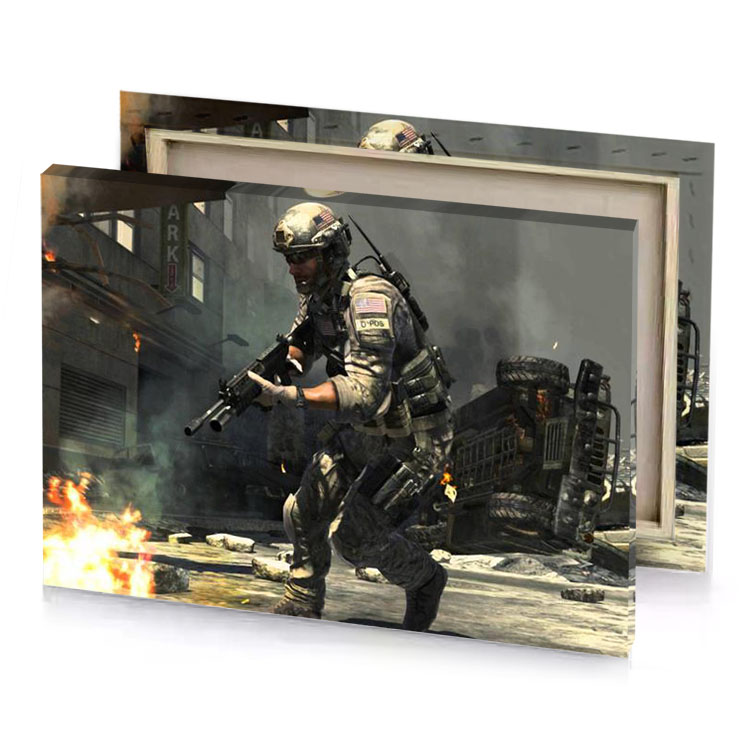 call of the duty bistre canvas