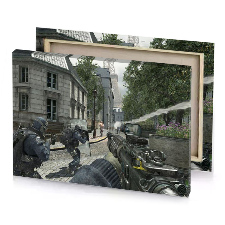 call of the sniper camouflage green canvas