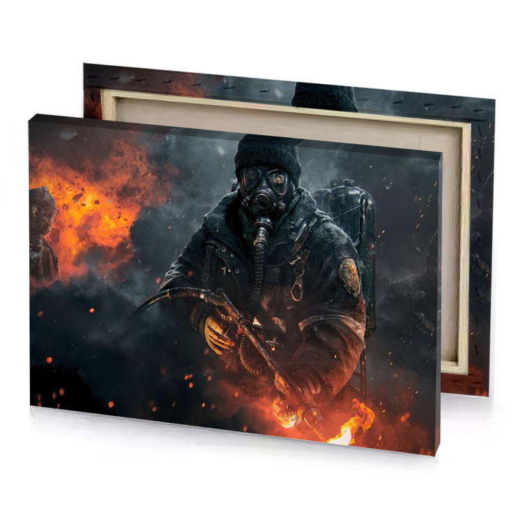 call of the wild charcoal canvas