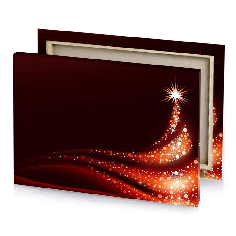 christmas tree wallpapers maroon canvas