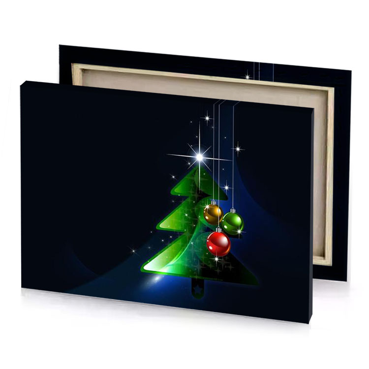 christmas tree wallpapers slimy green canvas