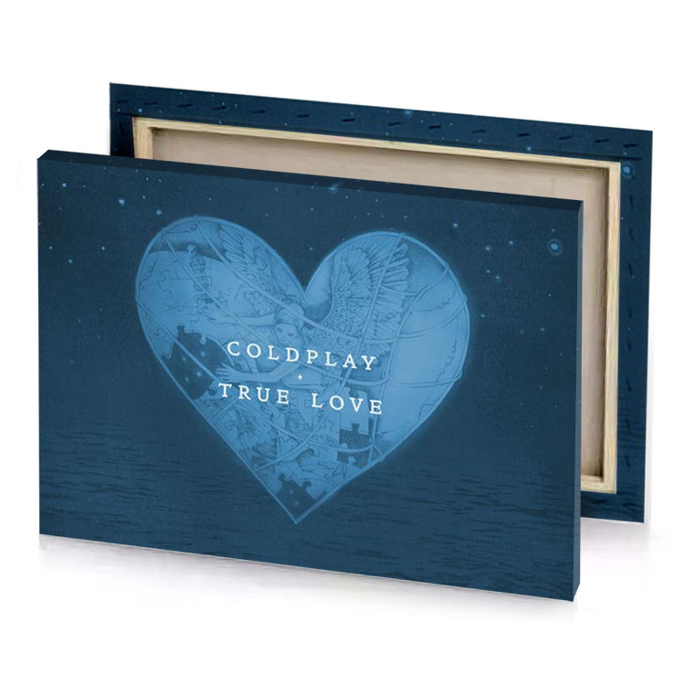 cold steel blue canvas