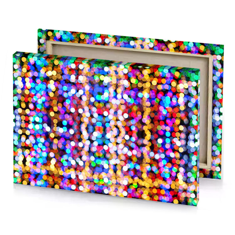 colorful bo lights background bittersweet shimmer canvas