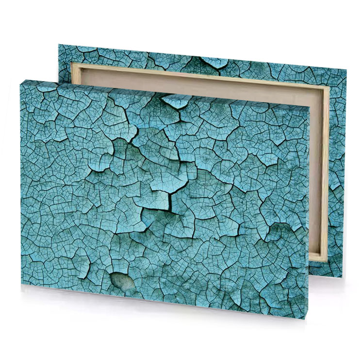 cracked canvas
