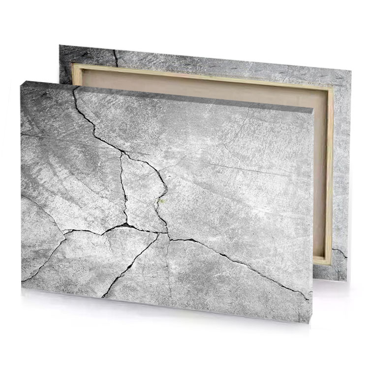 cracked concrete wall texture background silver canvas
