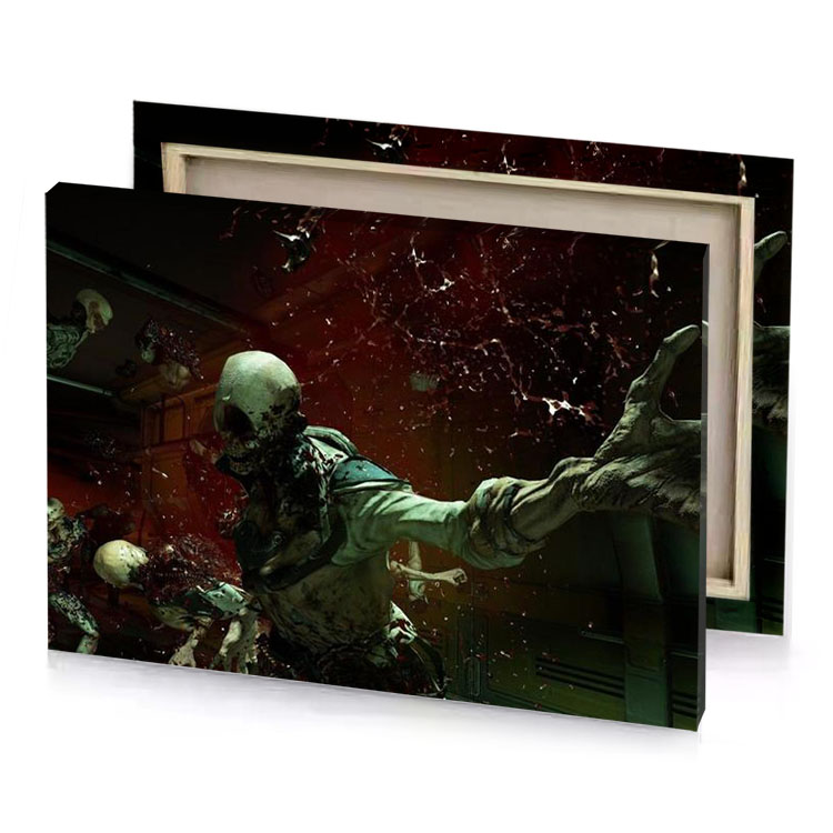 dead rising screenshote zinnwaldite brown canvas