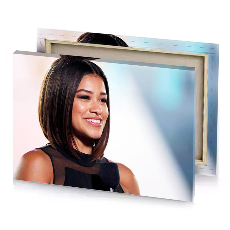 demira at the billboard awards white smoke canvas