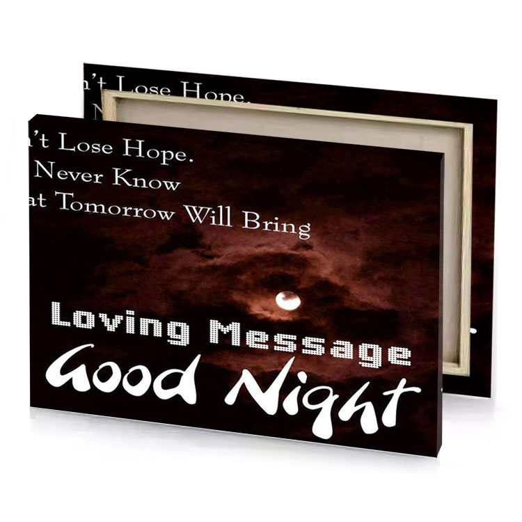dont lose hope love quotes bistre canvas