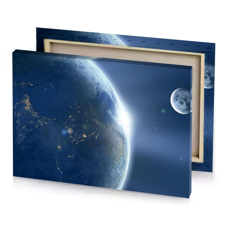 earth wallpapers dark slate blue canvas