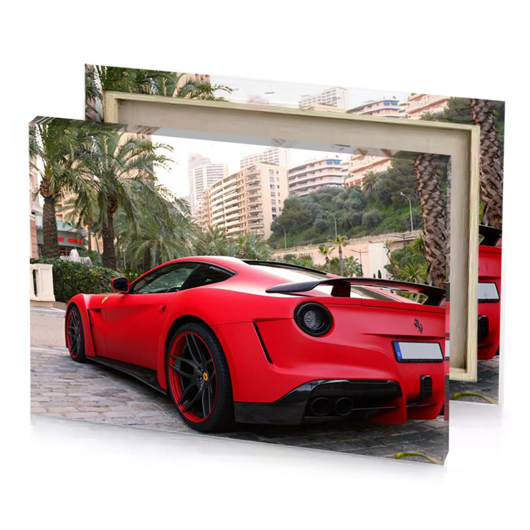 ferrari enzo spanish red canvas